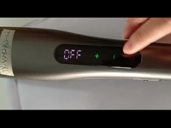 Zwarte salon 2 in 1 draagbare haardraaier met slim aanraakscherm LCD-scherm