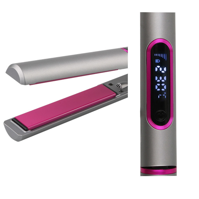 150-230 graden 2 in 1 Multifunctie Professionele haarverzorging Curling Straightening Hair Straightener