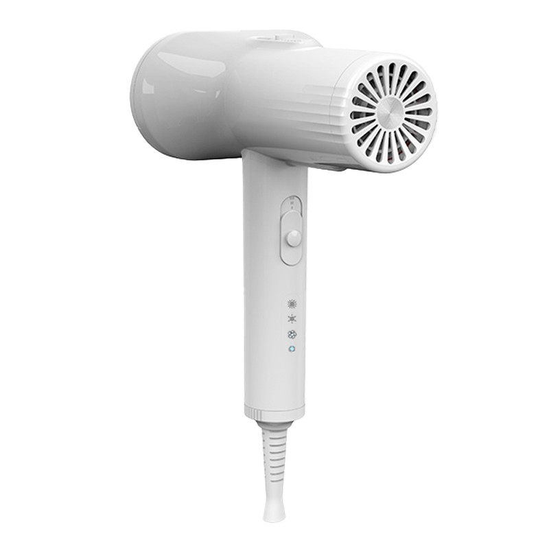 Witte hoge efficiëntie kattenhaardroger met 3 versnellingen Windsnelheid voor glad haar