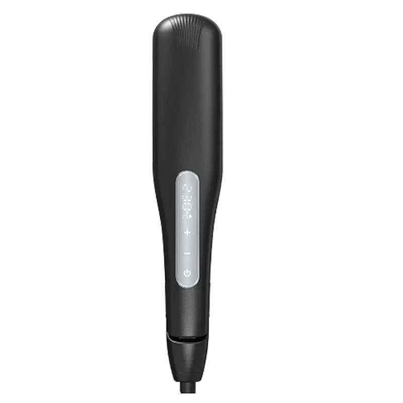 Zwarte salon 2 in 1 draagbare haardraaier met slim aanraakscherm LCD-scherm