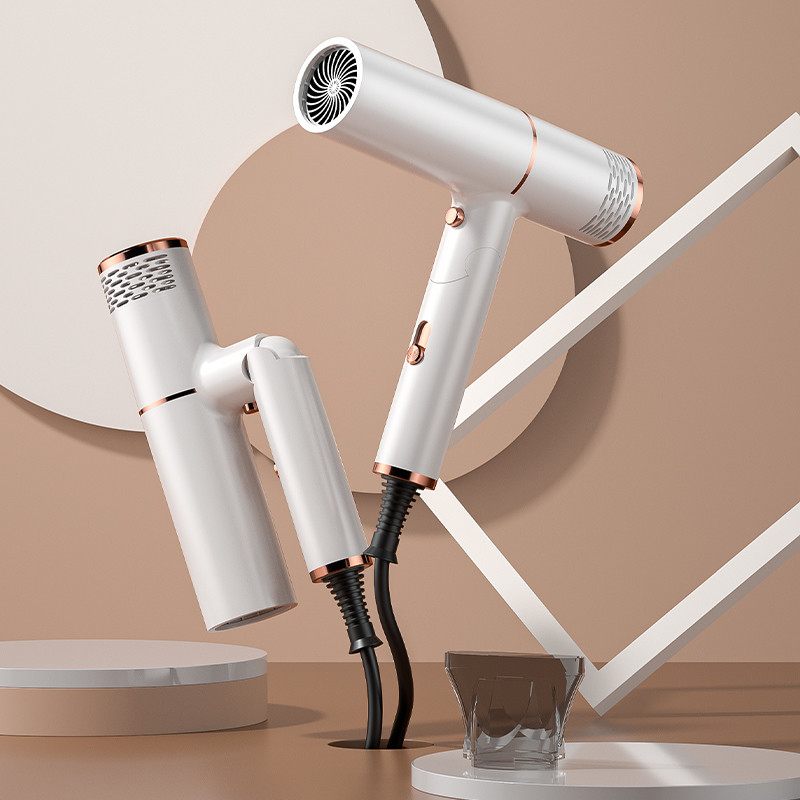 Automatische mini-haardroger met standaard stekkerontwerp