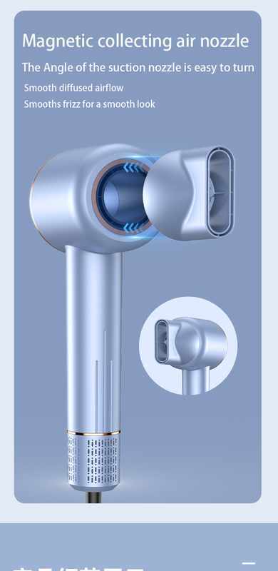 Haardroger Cool Shot Button High Speed Voor thuisreizen of cadeautjes