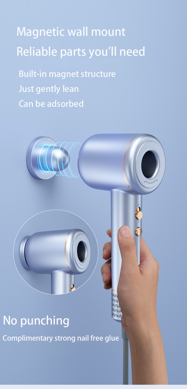 Haardroger Cool Shot Button High Speed Voor thuisreizen of cadeautjes