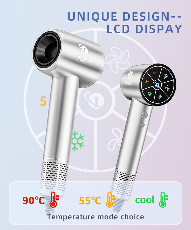 Witte, geruisarme, hoge snelheid droogmachine met BLDC-motor en nano-ionfunctie