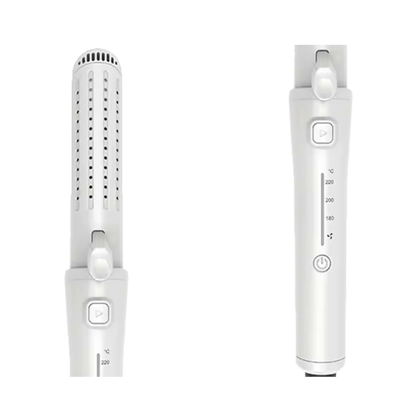 Keramische coating 2 in 1 Elektrische haarkruller Alle haartypes Haargleider Zwart