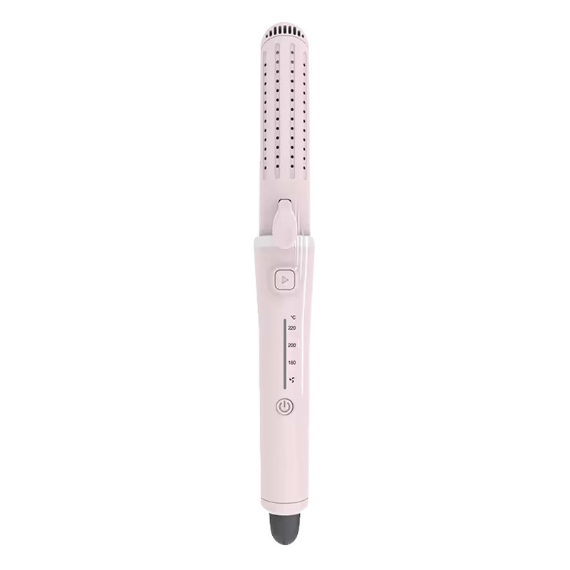 Keramische coating 2 in 1 Elektrische haarkruller Alle haartypes Haargleider Zwart
