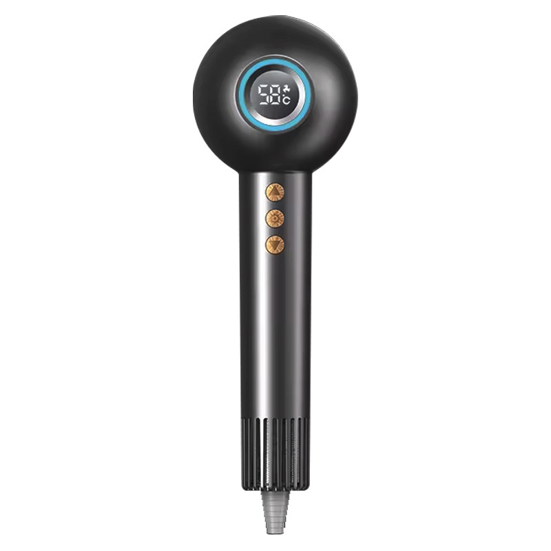 1600W 1800W professionele haardroger LCD-display hoge snelheid borstelloze motor staploze instelbare temperatuur