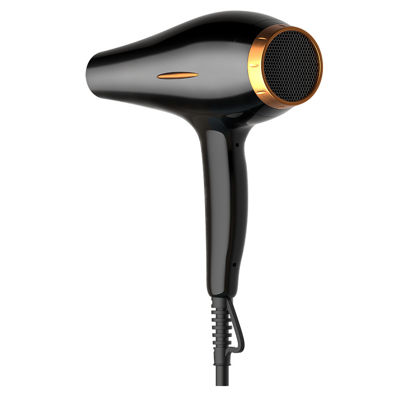 Ergonomisch handvat Elektrische haardroger met geluidsreductie en grote metalen luchtinlaat