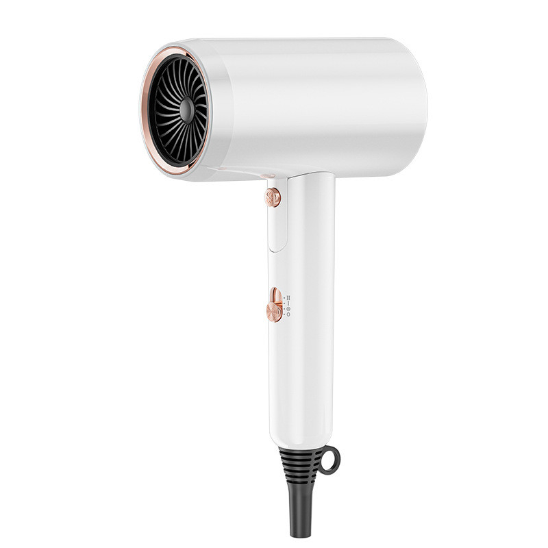 2400W motor blauw licht negatieve ionen haardroger met 2 warmteinstellingen en accessoires