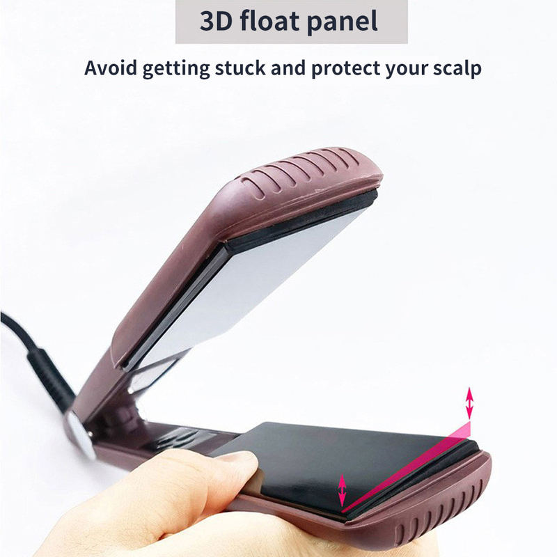 45W/60W MCH Fast Heating Technology 2 in 1 Haardraaier LCD Display Flat Iron