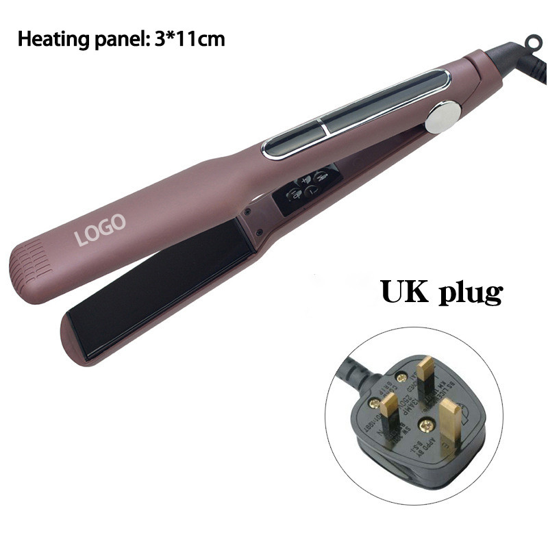 LCD-scherm Multi-Size haarglijder met aanraakbesturing en MCH-verwarmingstechnologie