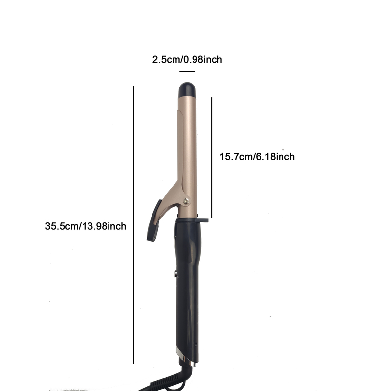 45W haarkrullers negatieve-ion aluminium verzorging Big Wand Wave Curling Iron Fast Heating Hair Styler