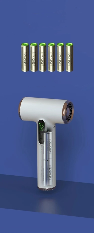 Reisgrootte 200W accu aangedreven draadloze haardroger met lage geluidsprestaties