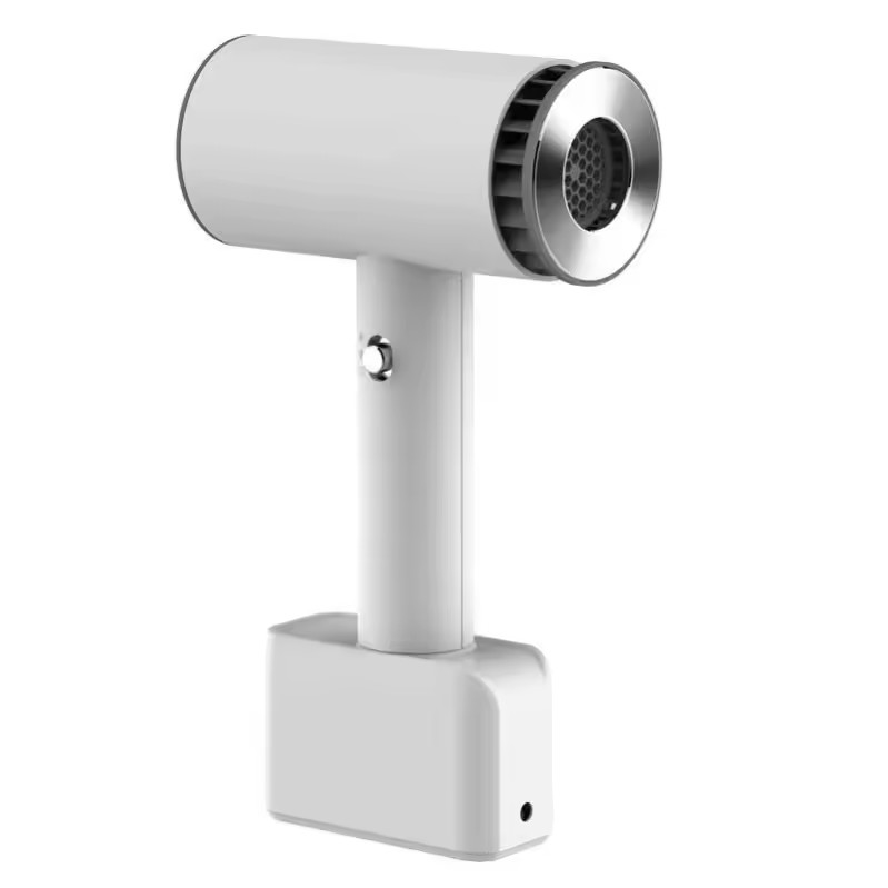 Aanpasbare draadloze haardroger met LCD-scherm en hoge concentratie negatieve ionen