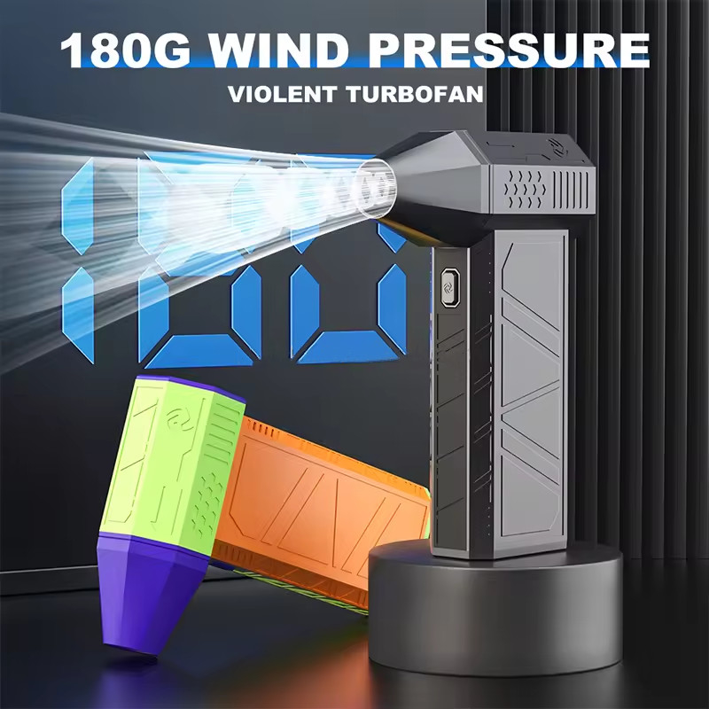 Mini oplaadbare X3 borstelloze Turbo Jet ventilator Elektrische luchtblazer stofzuiger voor auto stofreiniging
