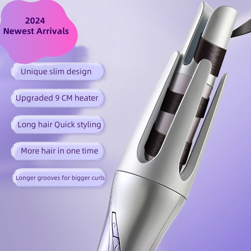 Curling Iron 28W Draadloos Automatische Curler 4500mAh Draadloos Oplaadbare 32mm Curl Wand