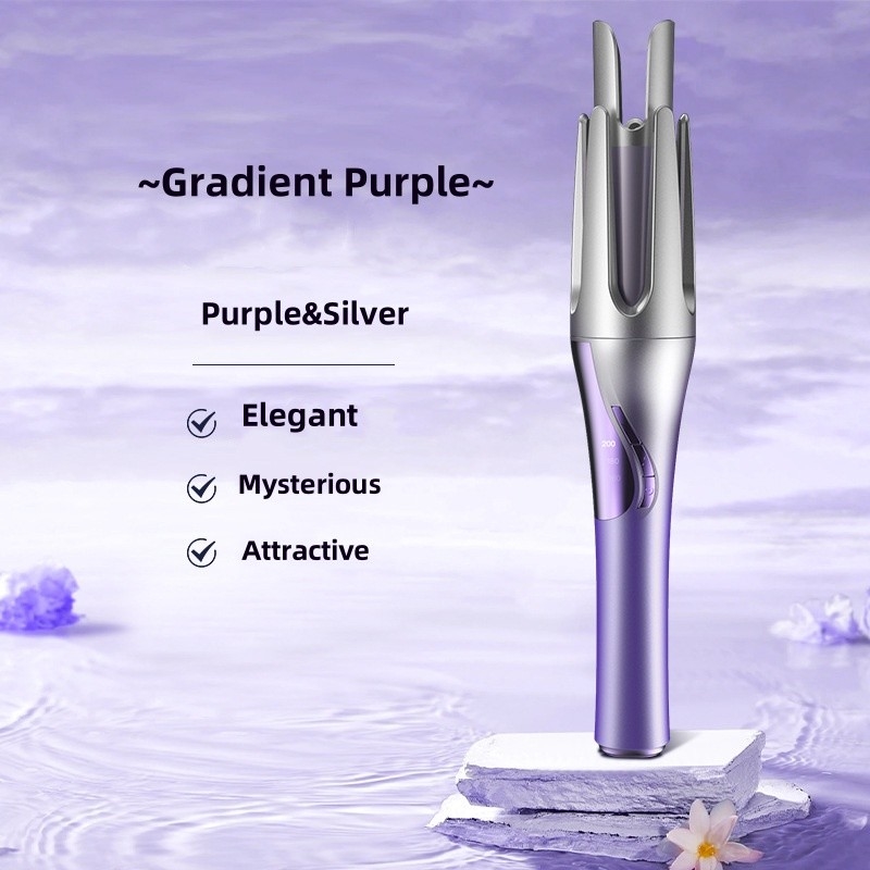 Curling Iron 28W Draadloos Automatische Curler 4500mAh Draadloos Oplaadbare 32mm Curl Wand