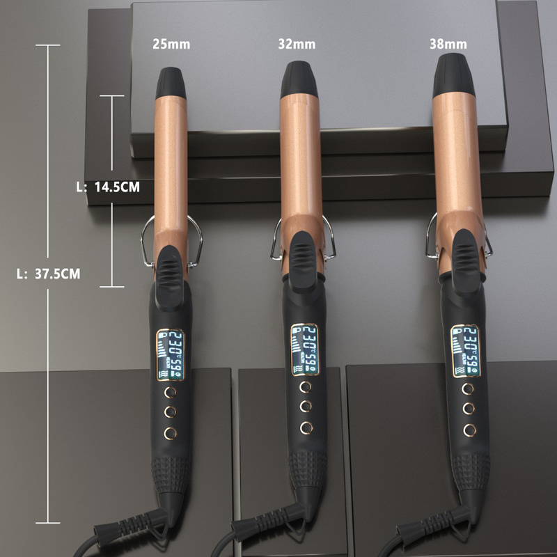 60W Fast Curling LED Display Multi Temp Gears Haarkruller Voor Professionele Salon