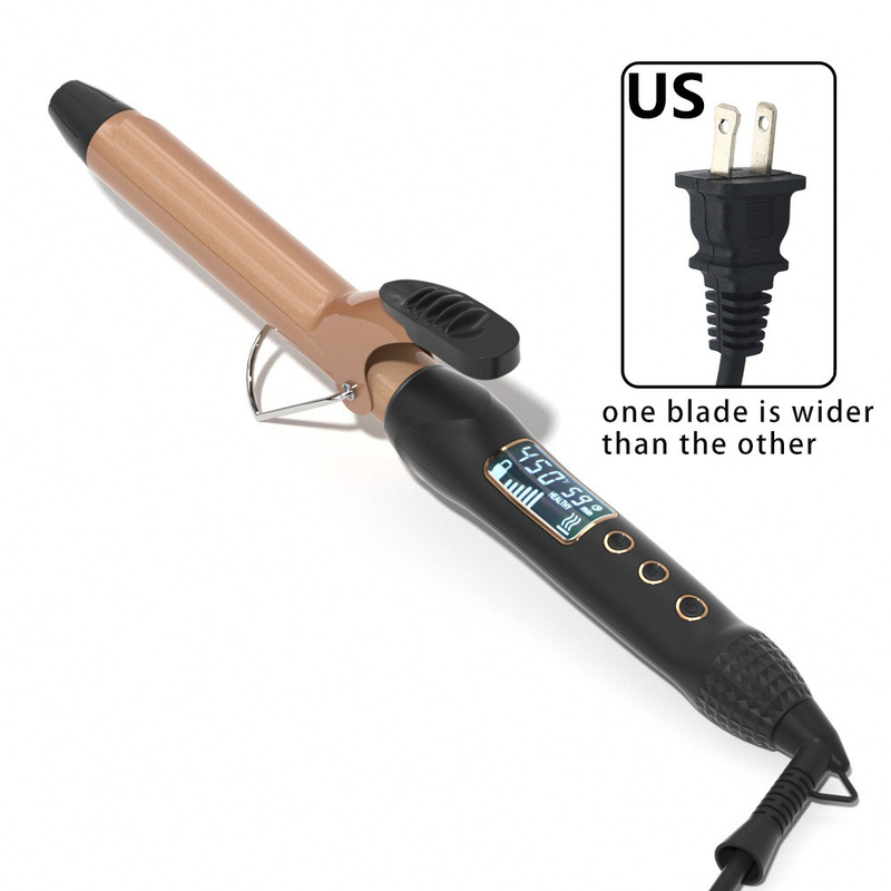 60W Fast Curling LED Display Multi Temp Gears Haarkruller Voor Professionele Salon
