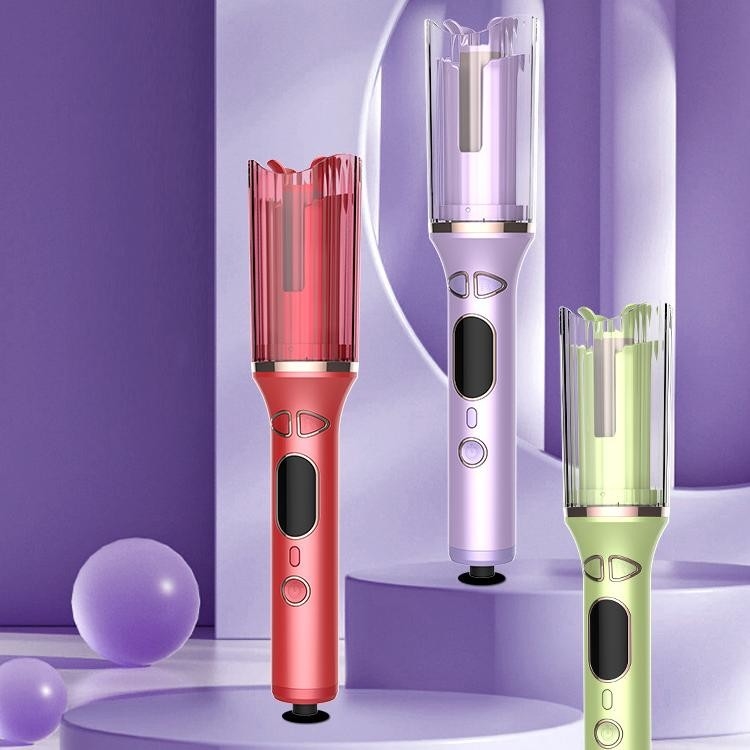50W automatische haarkruller PTC Fast Heating Tourmaline Ceramics Wand met anti-verbrandingsbescherming Timer Reminder