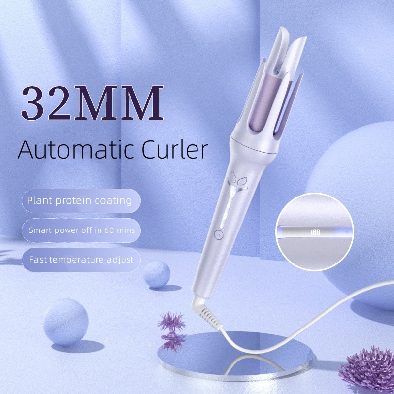 Haarkruller en -straightener met snelle opwarming