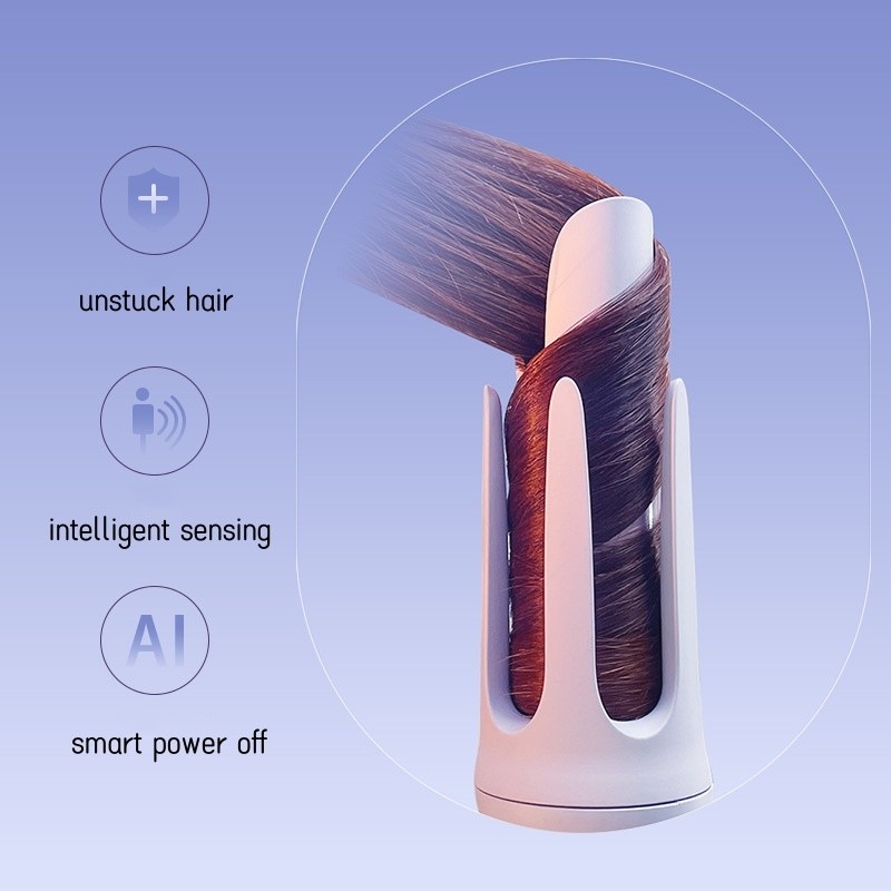 Haarkruller en -straightener met snelle opwarming