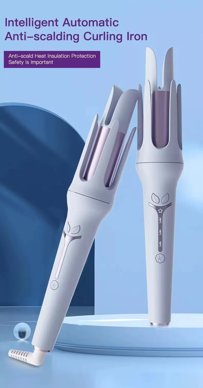 Haarkruller en -straightener met snelle opwarming