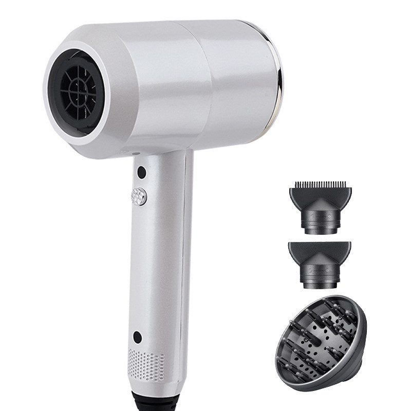 1500 watt elektrische haardroger met 3 multifunctionele accessoires voor een perfecte gladde kapsel