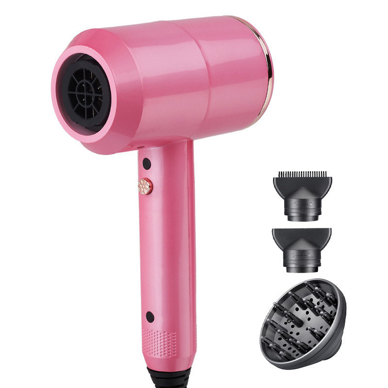 1500 watt elektrische haardroger met 3 multifunctionele accessoires voor een perfecte gladde kapsel
