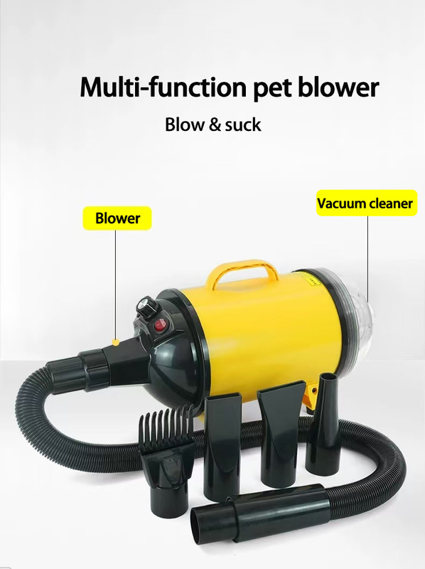 Professionele huishoudelijke haardroger 4-in-1 Stil Blow Dryer voor honden en katten Snelle drooging Lichte huishoudelijk gebruik