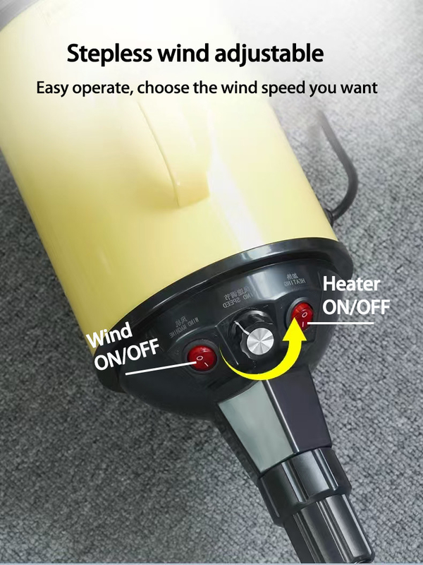 Professionele huishoudelijke haardroger 4-in-1 Stil Blow Dryer voor honden en katten Snelle drooging Lichte huishoudelijk gebruik