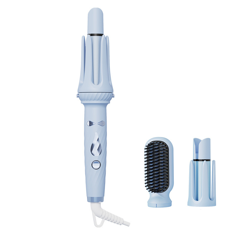 35W 3 in 1 Multi Function Automatisch Curling Iron Warm Kam Met Herinneringsgeluid