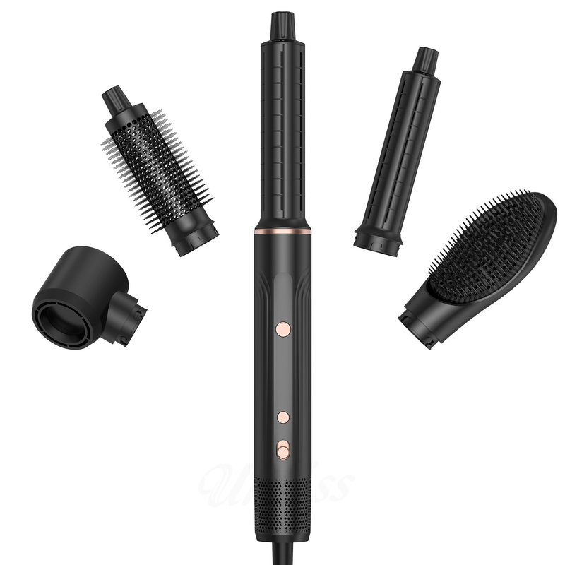 Professionele Warmlucht Styling Haardroger Borstel 5 in 1 Snelheid Negatief Ionisch Snel Drogen Koud 4 Gear Spanning 110V/50HZ 240V/60HZ