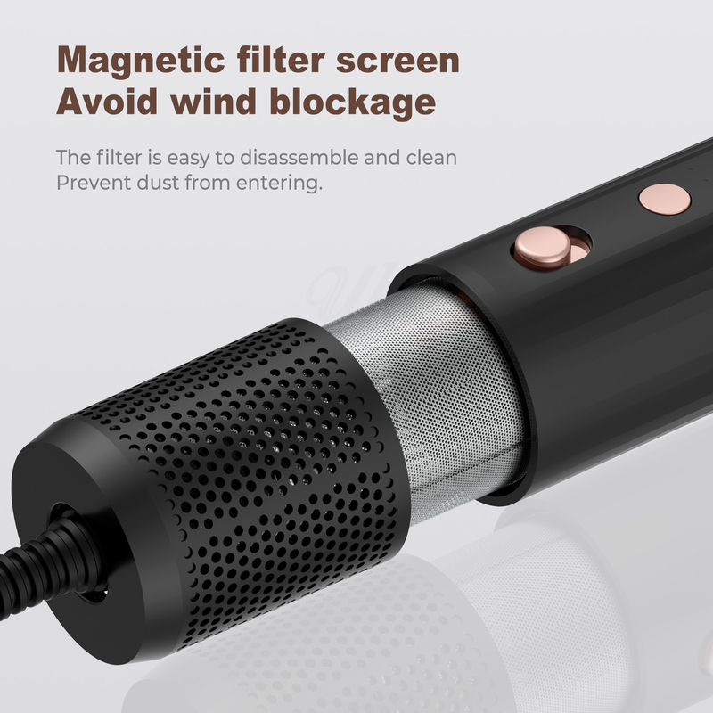 Professionele Warmlucht Styling Haardroger Borstel 5 in 1 Snelheid Negatief Ionisch Snel Drogen Koud 4 Gear Spanning 110V/50HZ 240V/60HZ