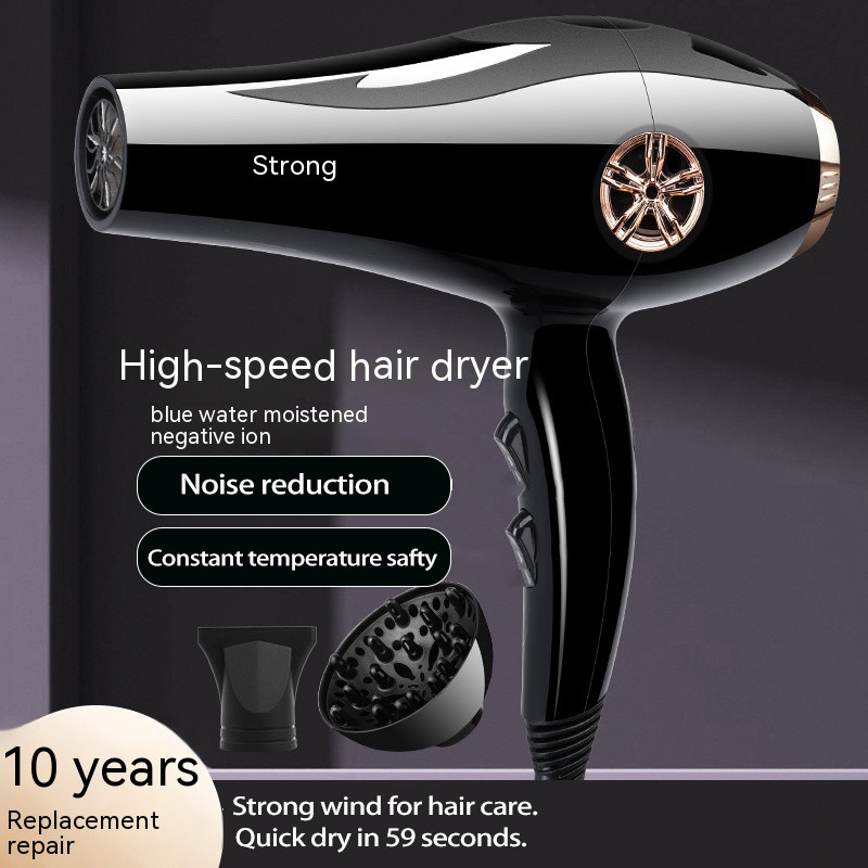 2000W High Speed Professional Multi Attachments Set Negatieve Ion Professionele Haardroger voor kapsalons met blauw licht